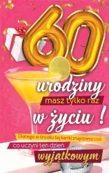 Karnet. 60 urodziny