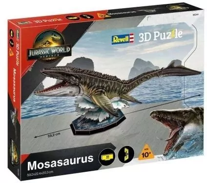 Puzzle 3D Jurassic World Rebirth - Mosasaurus - tantis.pl