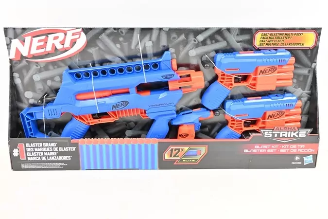 *****NERF AlfaStrike Lynx SD1 blaster set F2699 /4 - tantis.pl
