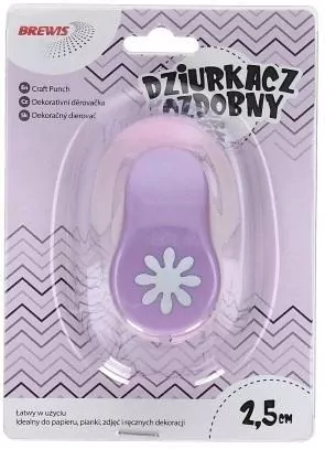 Dziurkacz ozdobny - Kwiatek 2,5cm MIX - tantis.pl