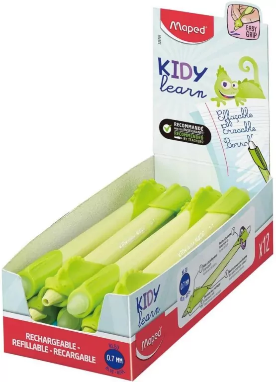 Długopis wymazywalny Kidy Learn Kameleon (12szt) - tantis.pl