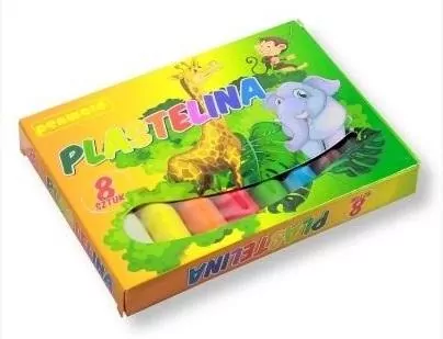 Plastelina 8 kolorów - tantis.pl
