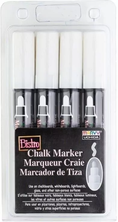 Markery kredowe Bistro Chalk 4szt - tantis.pl
