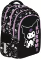 Plecak 4 komorowy Kuromi black - tantis.pl