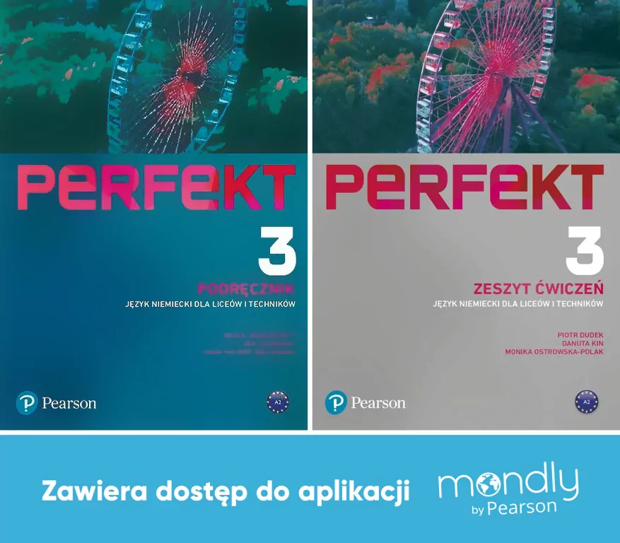 Perfekt 3.  Podręcznik + Zeszyt ćwiczeń + dostęp do Mondly. Język niemiecki dla liceów i techników - tantis.pl