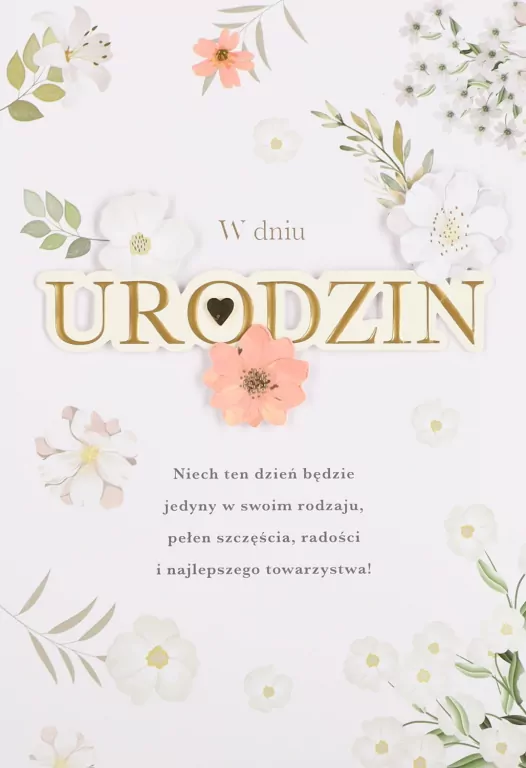 Karnet Urodziny - tantis.pl
