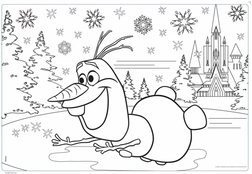 Puzzle dwustronne Maxi 35. Kraina Lodu - tantis.pl