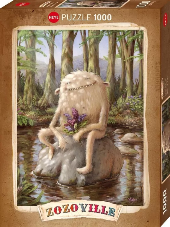 Puzzle 1000 Zozoville. Kwiaty dla Ciebie - tantis.pl