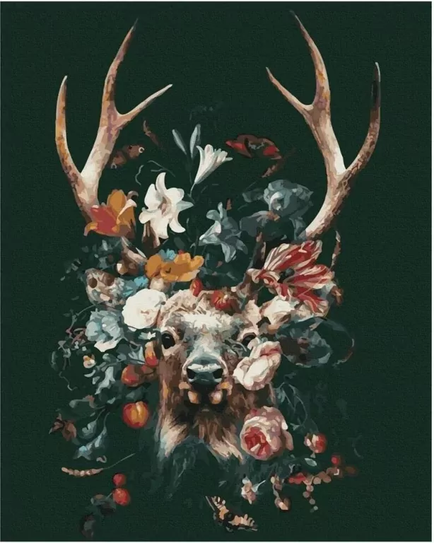 Malowanie po numerach - Pośród natury 40x50cm - tantis.pl