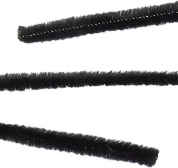 Druciki dekoracyjne 0,6x30cm czarne 50szt - tantis.pl