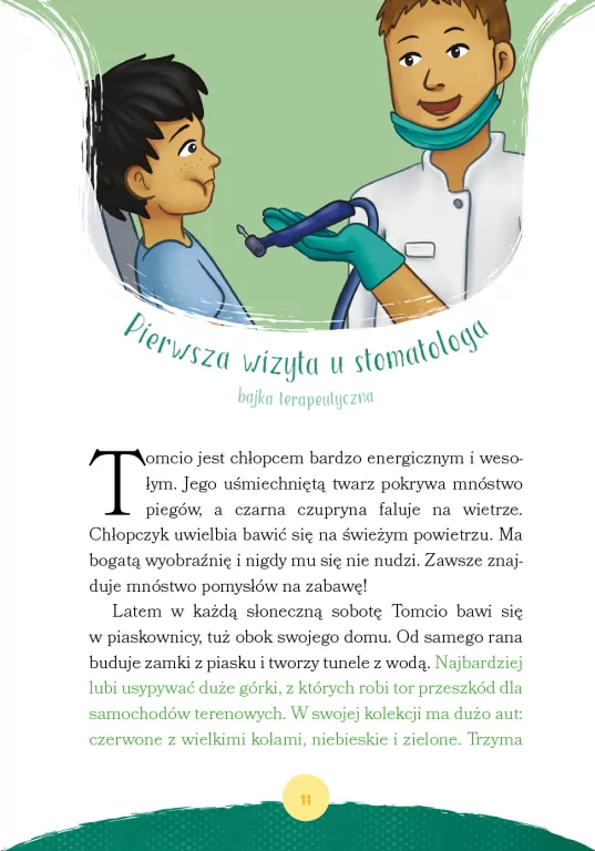 Tomcio rozwiązuje problemy. Choroba i wizyta - tantis.pl