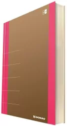 Notatnik Donau Life Organizer 80 kartek Neon różowy