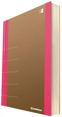 Notatnik Donau Life Organizer 80 kartek Neon różowy