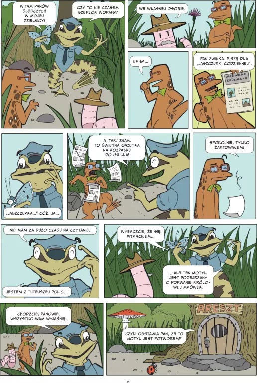 Niebieskie Monstrum. Niesamowity Szerlok Worms. Tom 1 - tantis.pl