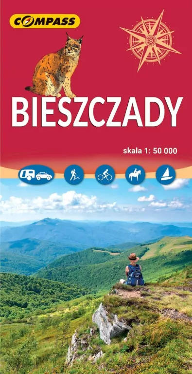 Mapa turystyczna - Bieszczady 1:50 000 - tantis.pl