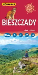 Mapa turystyczna - Bieszczady 1:50 000