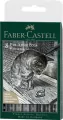 Pisaki Pitt Artist Pen B grey&black 8szt - tantis.pl