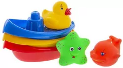 Łódeczki do kąpieli ze zwierzątkami