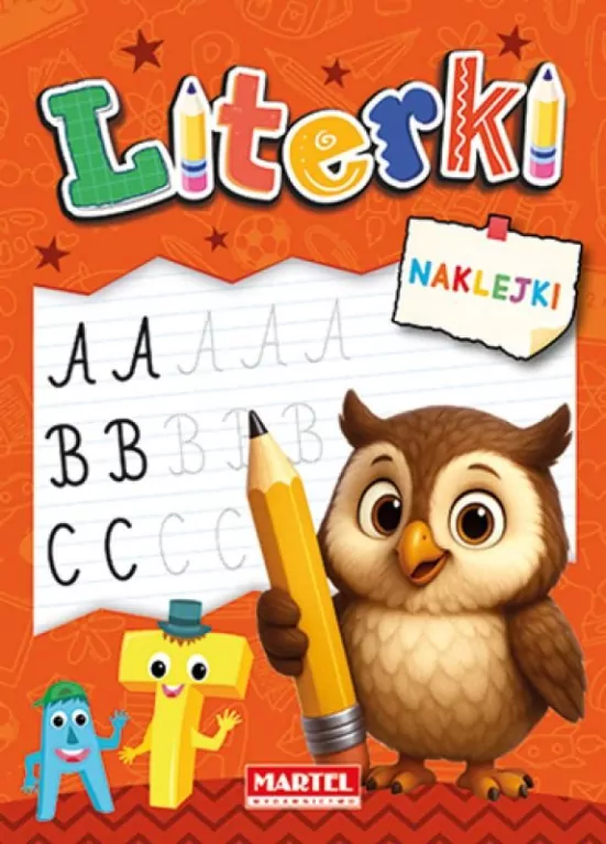 Literki z naklejkami - tantis.pl