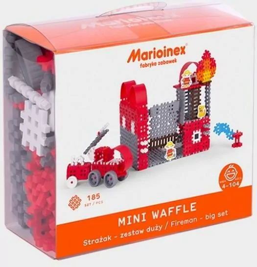 Mini Waffle. Strażak. Zestaw duży - tantis.pl