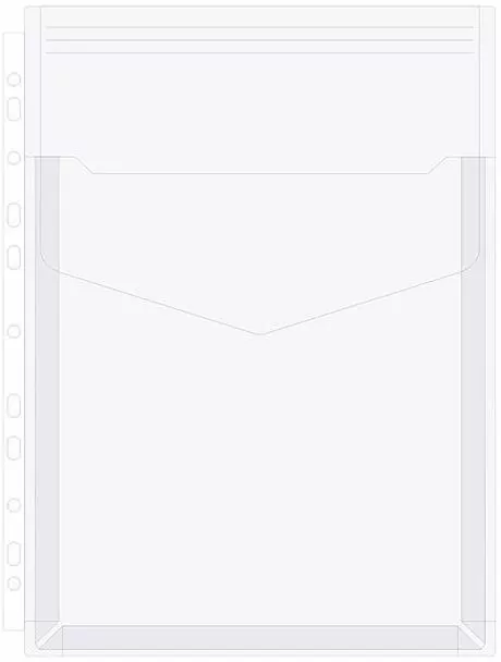 Koszulka A4 poszerzana z klapką 0,18 - tantis.pl