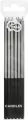 Świeczki urodzinowe Platinum srebrne 14,5cm 6szt - tantis.pl