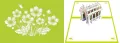 Karnet 12x18 cm + koperta POP-UP Szklarnia z kwiat - tantis.pl