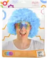 Peruka afro XXL niebieska - tantis.pl