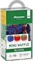 Marioinex Mini Waffle Green Blocks 70 el. - tantis.pl