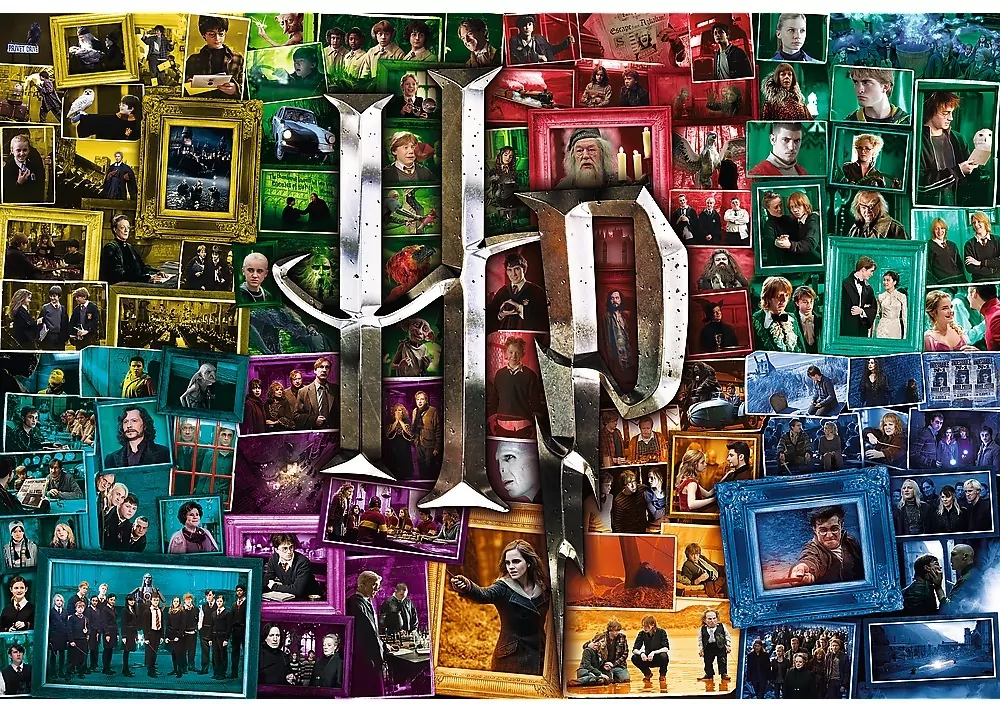 Puzzle 1500. Harry Potter Na przestrzeni filmów - tantis.pl