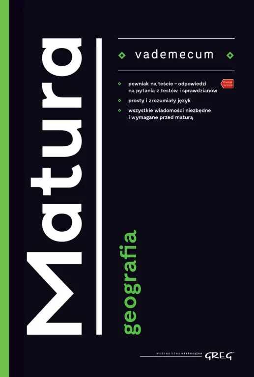Matura. Geografia. Vademecum - tantis.pl