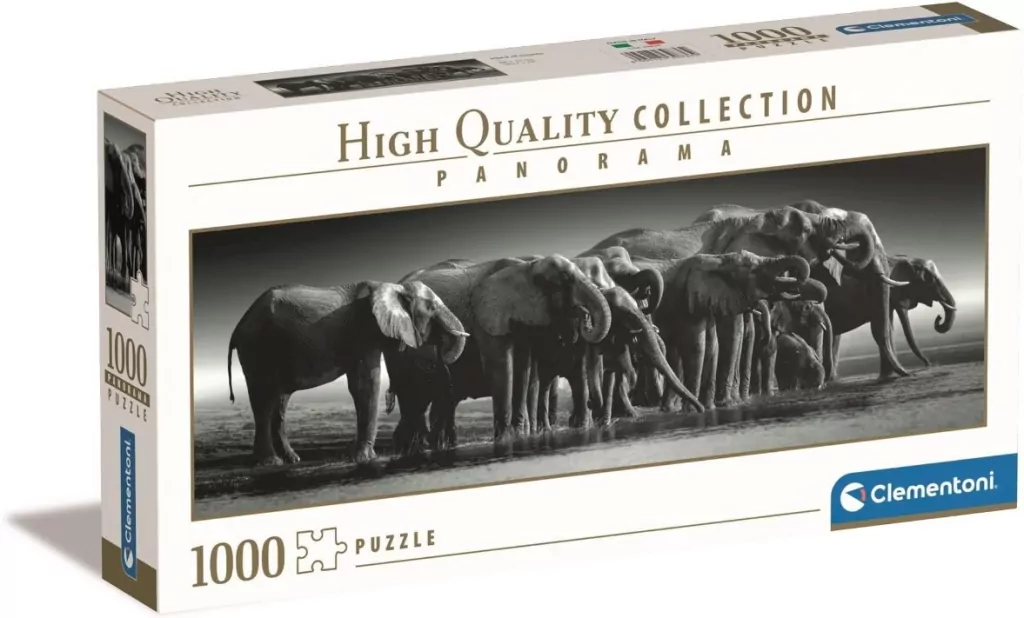 Puzzle 1000 Panorama HQ Herd of Giants - tantis.pl