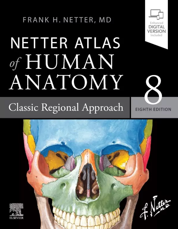Netter Atlas of Human Anatomy: Classic Regional Approach: paperback + eBook - tantis.pl