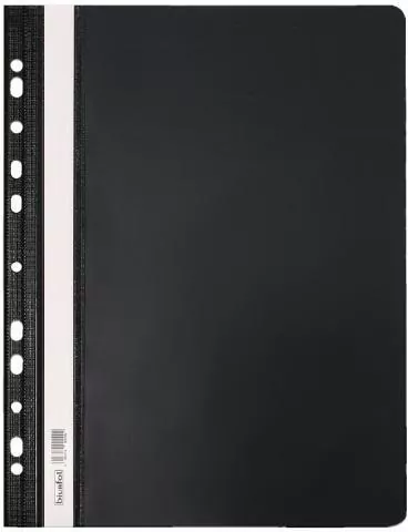 Skoroszyt twardy zawieszany PVC czarny - tantis.pl