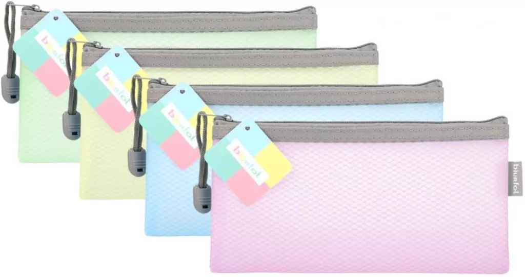 Saszetka na zamek DL EVA pastel mix - tantis.pl