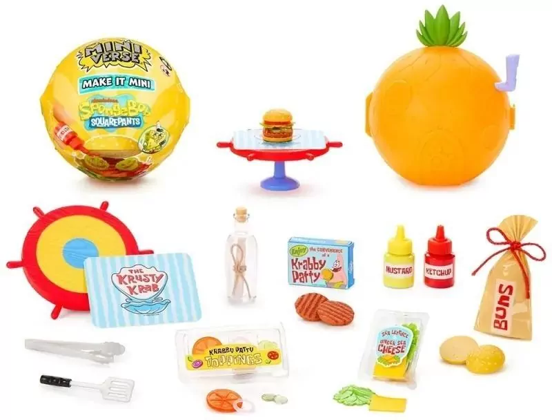 MGA's Miniverse-Mini Spongebob - tantis.pl