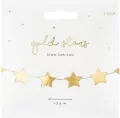 Girlanda Gwiazdki złote 3,6m - tantis.pl
