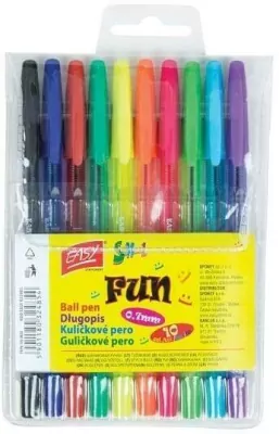 Długopisy Fun. 10 kolorów.