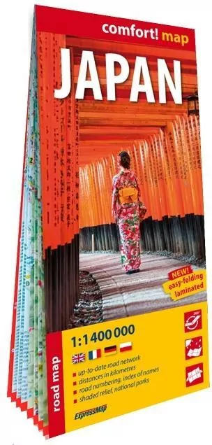 comfort!map Japan 1:1 400 000 - tantis.pl