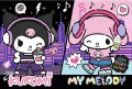 Puzzle 160 Kuromi rządzi Hello Kitty TREFL - tantis.pl
