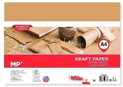 Papier kraftowy A4 20 arkuszy - tantis.pl