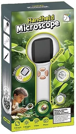 Mikroskop ręczny LED zdjęcia i nagrywanie USB - tantis.pl