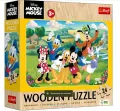 Puzzle drewniane 24 Mickey z przyjaciółmi TREFL - tantis.pl