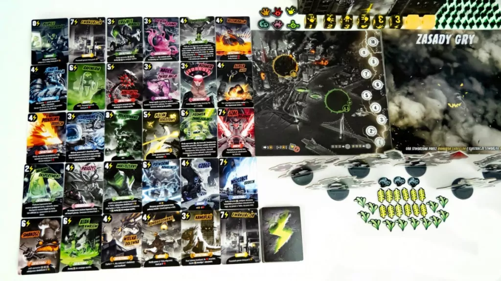 Gra planszowa Potwory w Tokio. Mroczna Edycja - tantis.pl