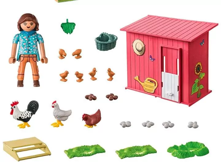 Playmobil 71308 Kury z pisklętami - tantis.pl