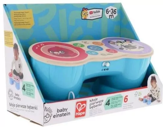 Hape. Magiczne dotykowe bębenki - tantis.pl