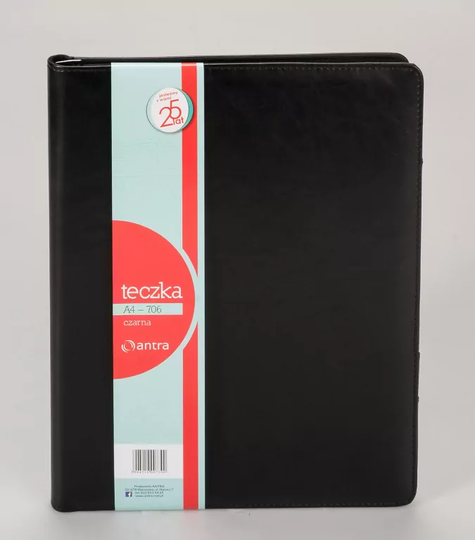Teczka A4 706 czarna ANTRA - tantis.pl