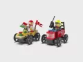 LEGO® City. Zestaw wyścigówek: pizza kontra wóz strażacki. 60458 - tantis.pl