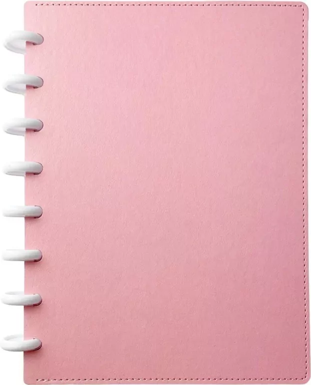 Notatnik A5 z systemem dysków różowy - tantis.pl