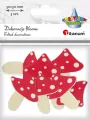 Drewniane muchomory 42x50mm 8szt - tantis.pl